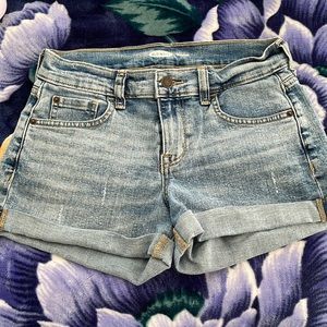 Old navy boyfriend jean shorts